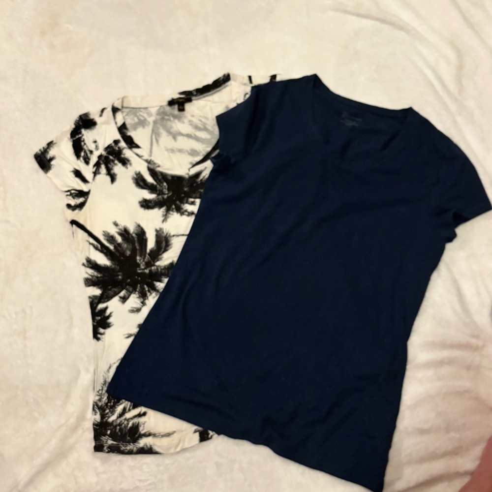 Cupid Black Palm Print T-Shirt